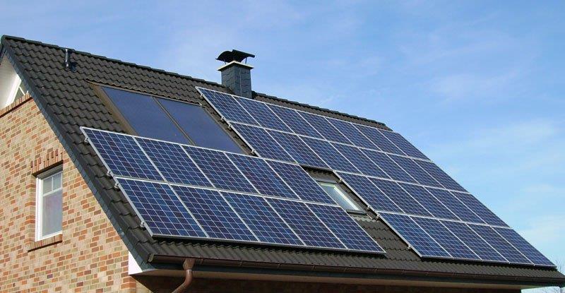 Hệ thống Điện năng lượng mặt trời hòa lưới 5kw cho gia đình - Xài điện Miễn Phí cả tháng