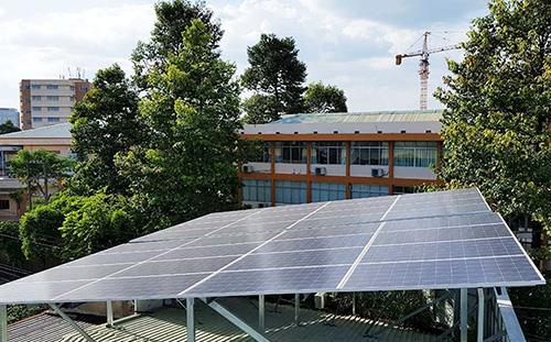 Hệ thống điện mặt trời hòa lưới 29.7 kWp cho doanh nghiệp tại TP Hồ Chí Minh